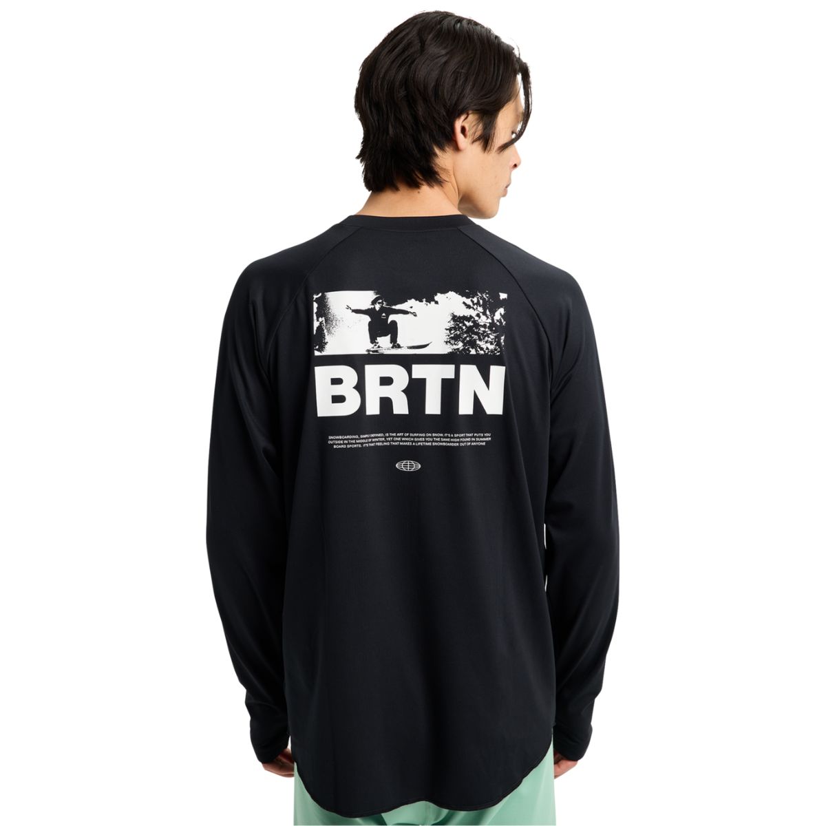 Burton Mens Roadie Base Layer Tech T_Shirt