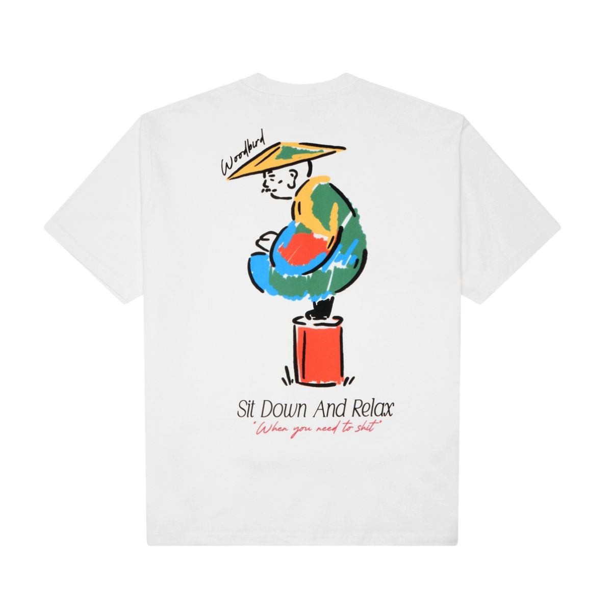 Woodbird Mens Baine Pose Tee