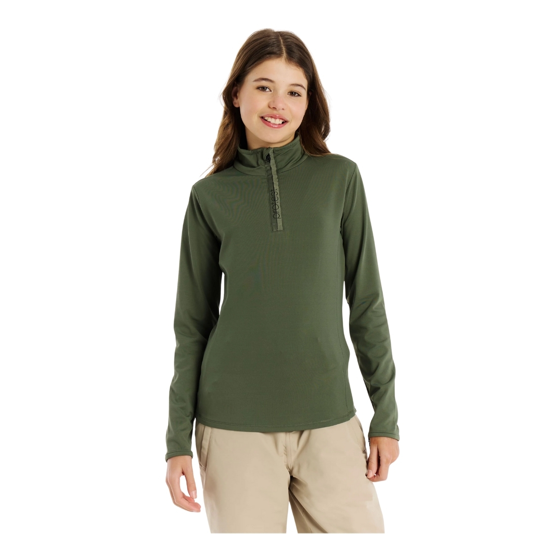 Protest Girls Refabrizoy Jr 1/4 Zip Active Top 