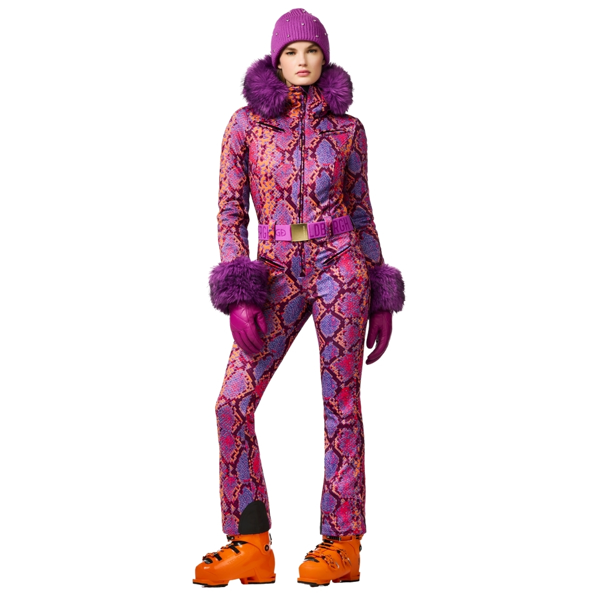 Goldbergh Womens Zafira Ski Suit Faux Border