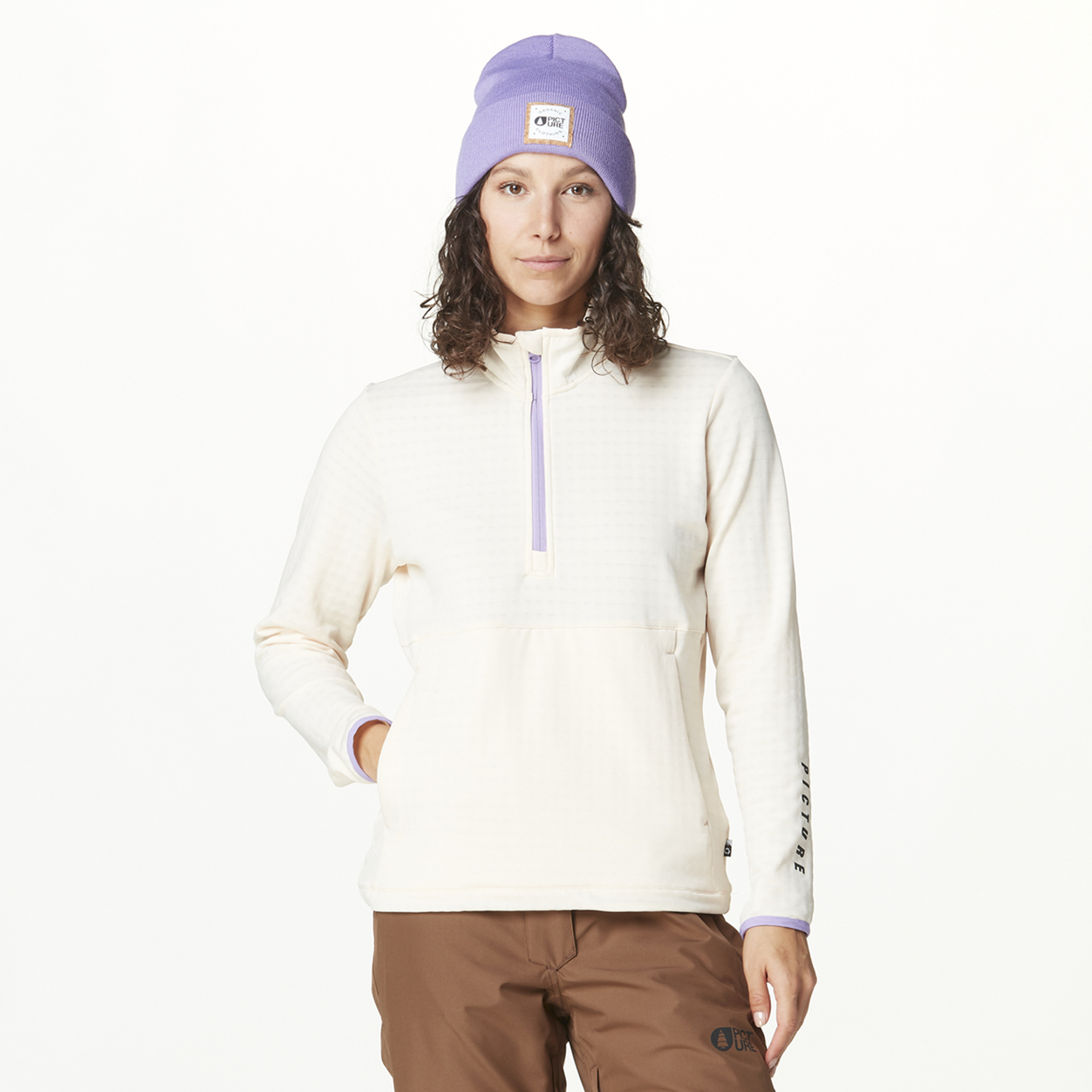 Picture Womens Bake W 1/4 Grid Fleece