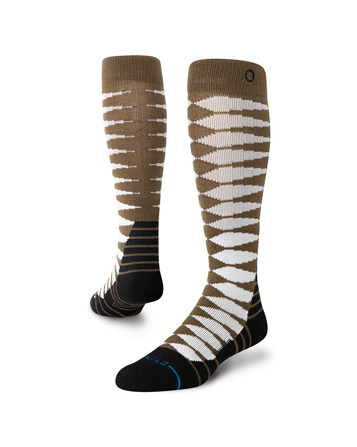 Stance Wingdom Mid Wool Snow Stance Wingdom Mid Wool Snow
