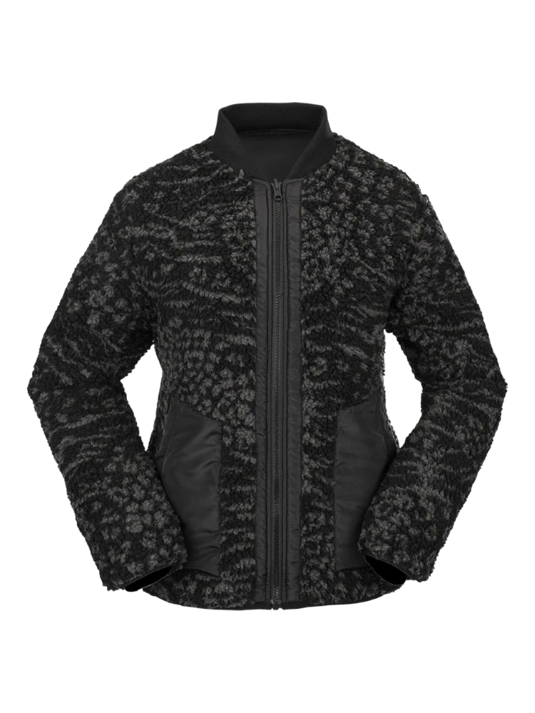 Volcom Womens Reversible Polar Jacke Volcom Womens Reversible Polar Jacke