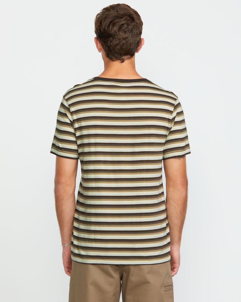 Volcom Mens Level Stone Crew SS