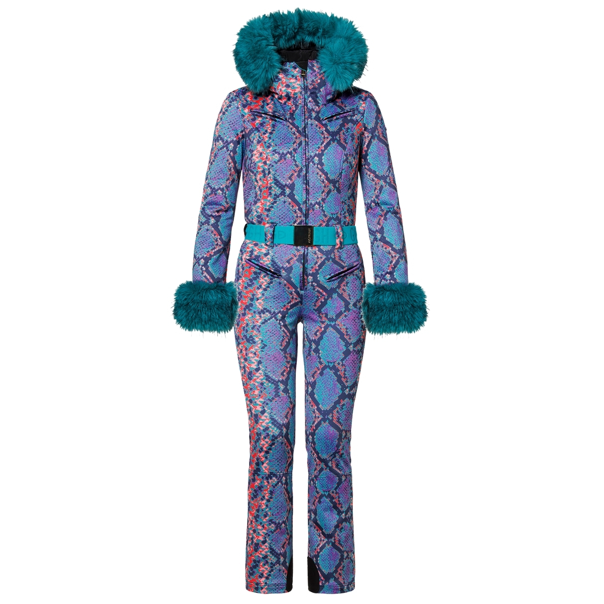 Goldbergh Womens Zafira Ski Suit Faux Border