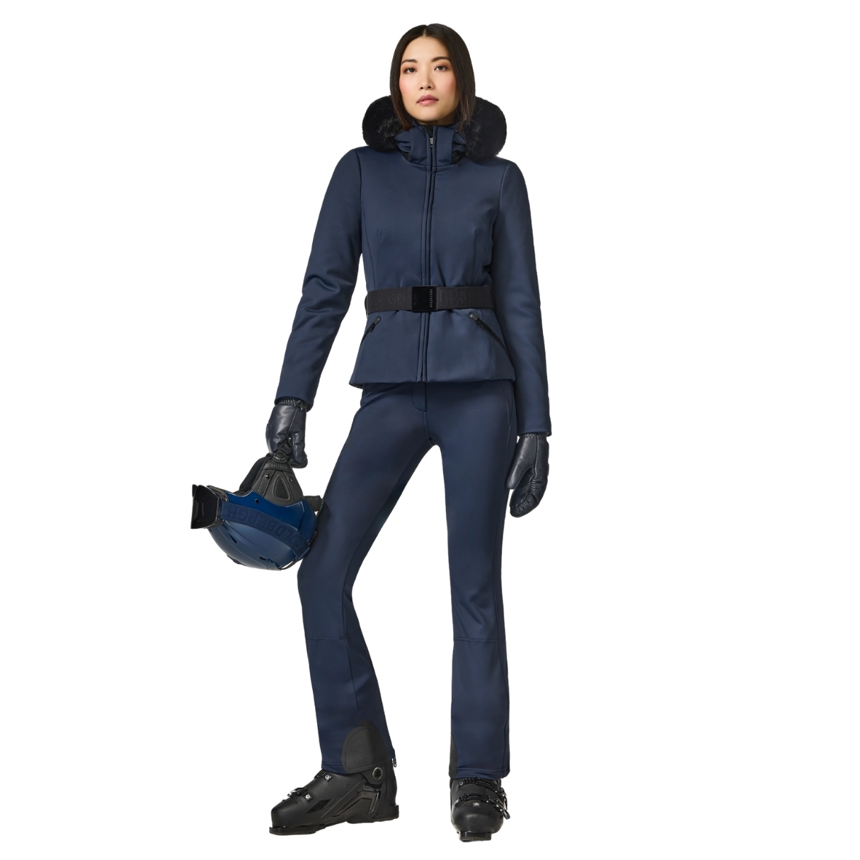 Goldbergh Womens Hida Ski Jacket Faux Border