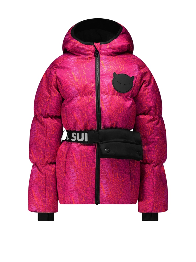 Superrebel Girls Puff Fleece Hooded Jacket
