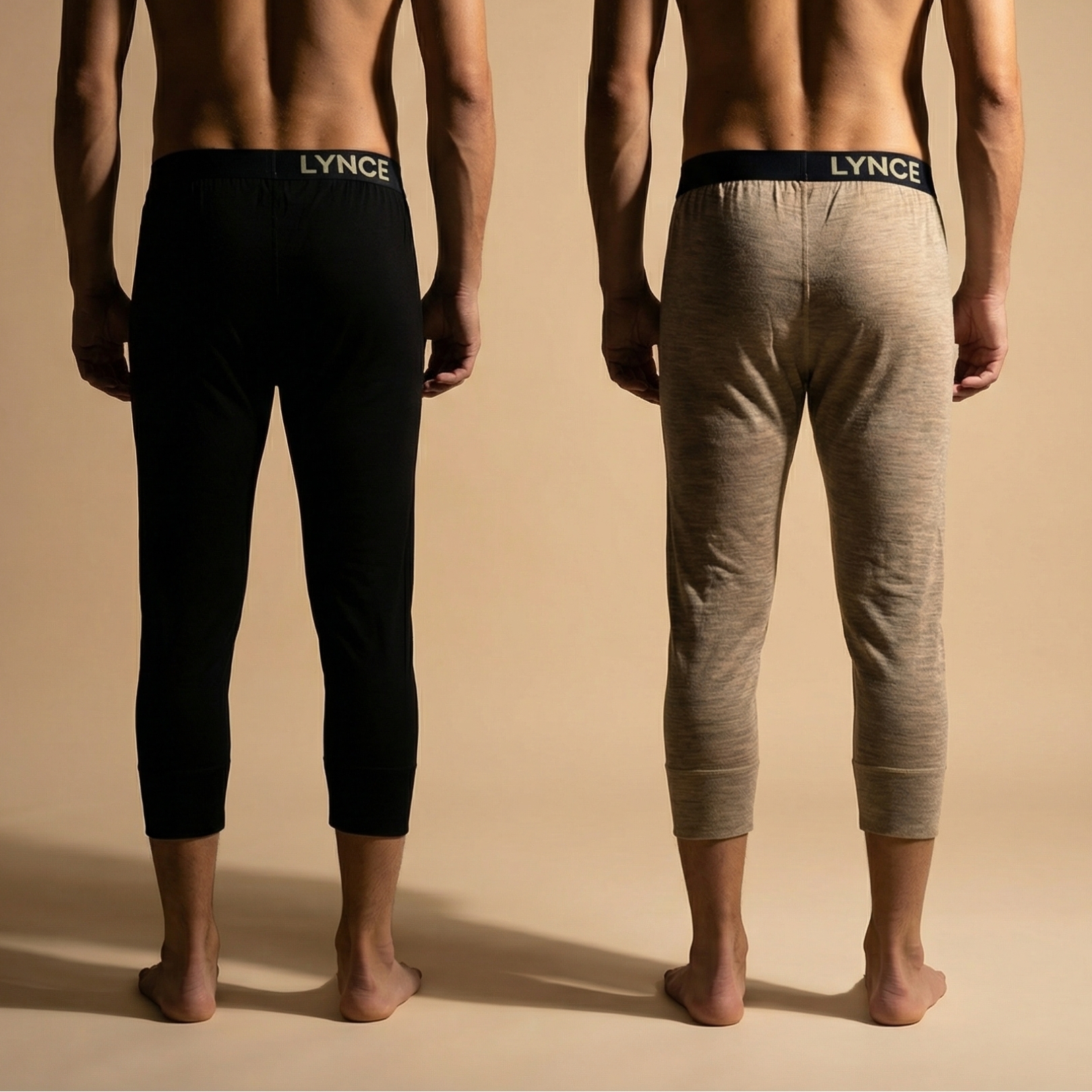 Lynce Mens Premium Merino 3/4 Pant