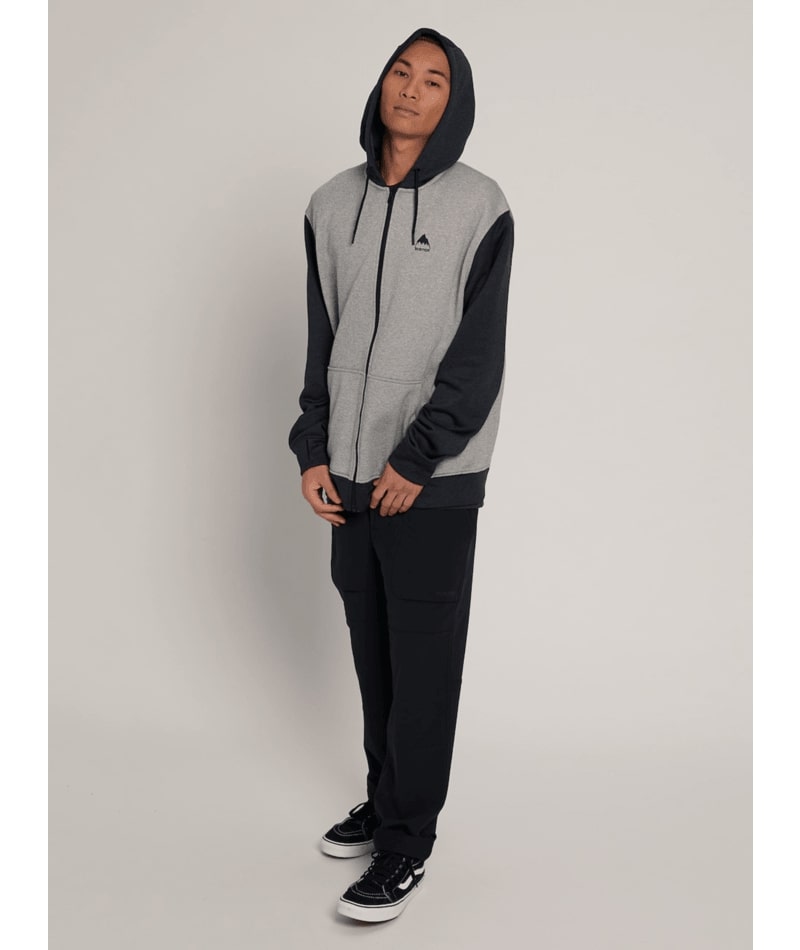 Burton Mens Burton Oak Full-Zip Hoodie