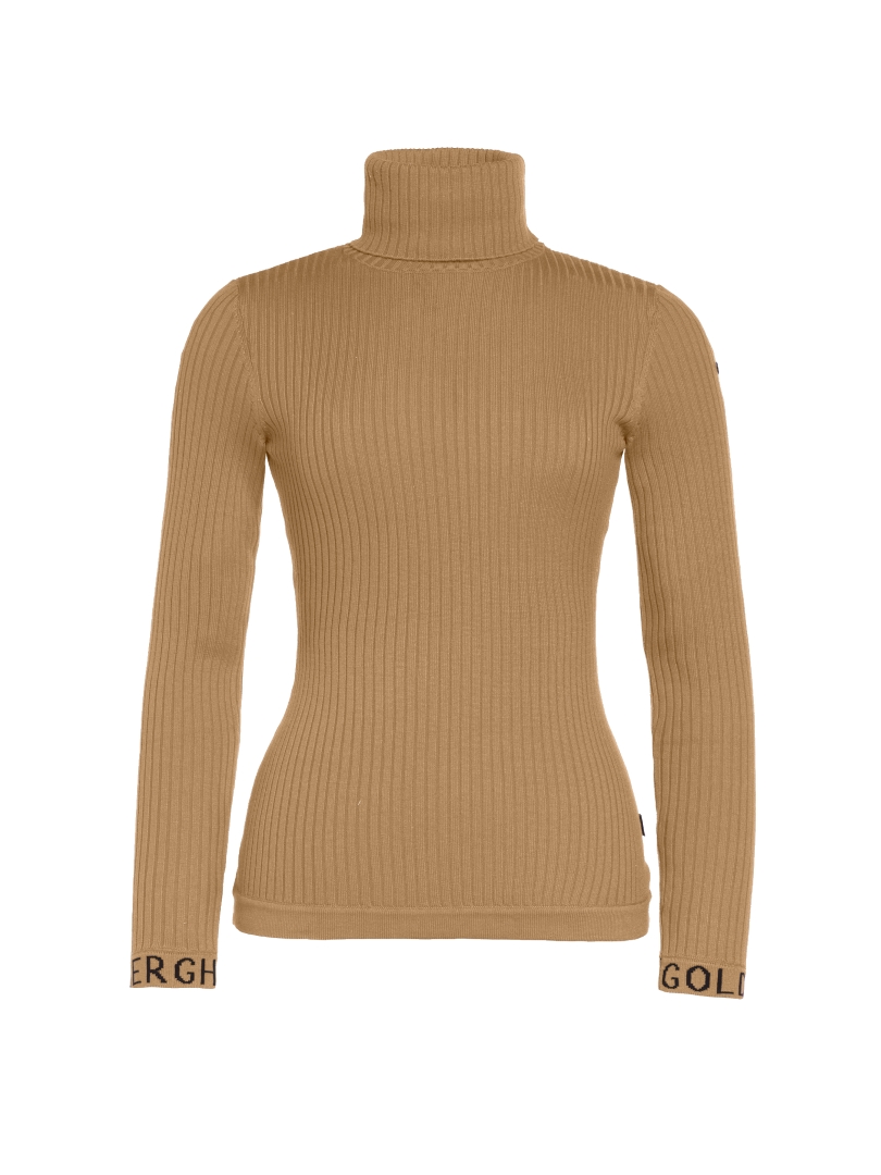 Goldbergh Womens Mira Long Sleeve Knit Sweater