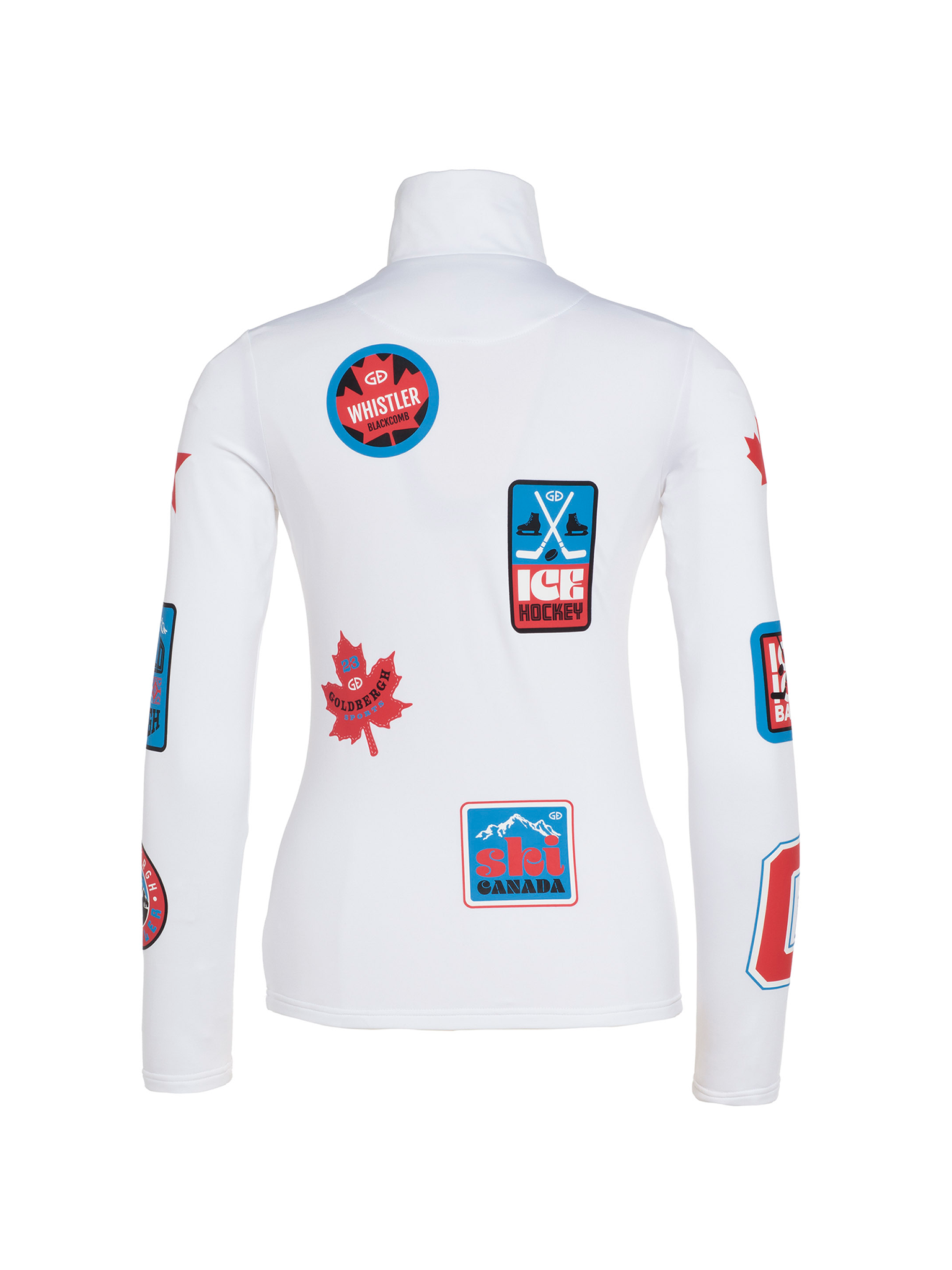 Goldbergh Bodycheck Ski Pully gb30021234_8000_white XL 8719174814406