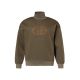 6651 - Dark Olive Lurex Melange