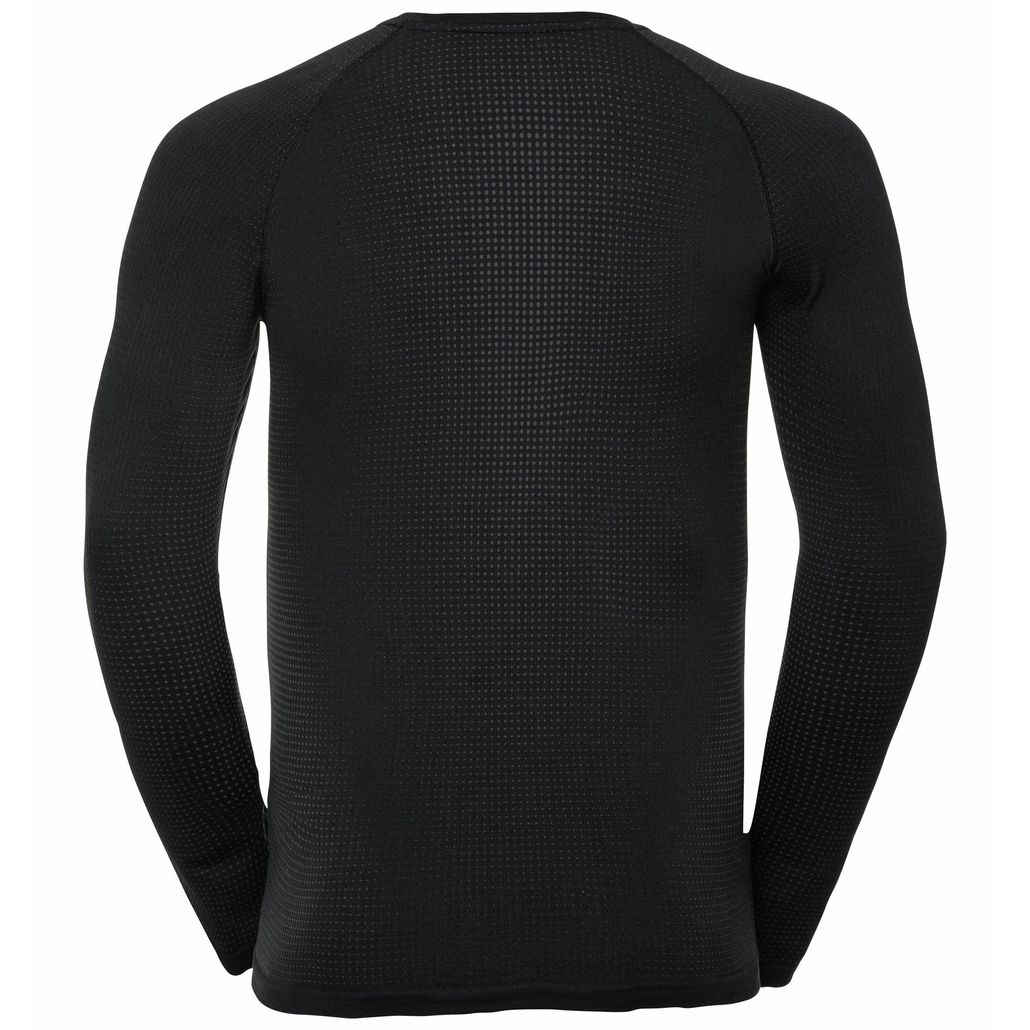Odlo Base Layer Top Crew Neck L/S Performance Warm Eco - Synthetic base layer Men's | Buy online